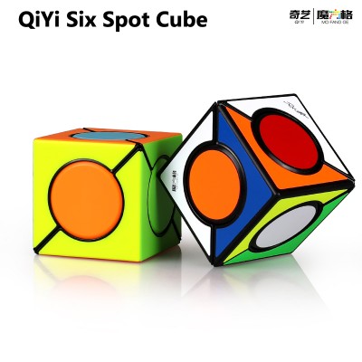 New design QIYI Six spot Fangyuan ABS plastic magic cube puzzle Cubo Magico educational toys game