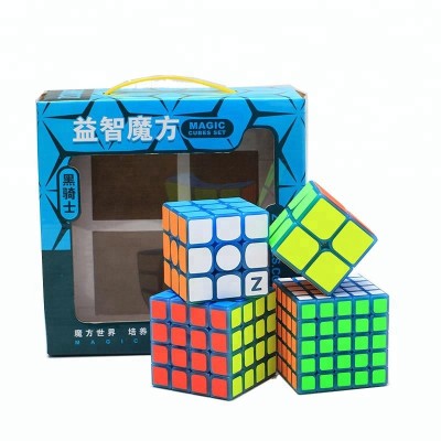 Hot Selling ZCUBE Set[Four Cubes Bundle]2*2 3*3 4*4 5*5 Magic Speed Cube